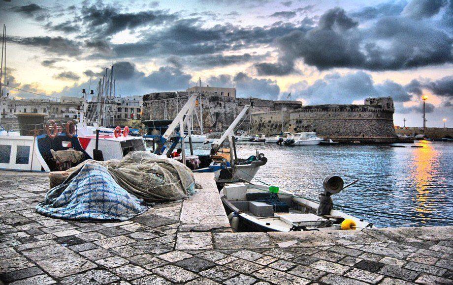 Gallipoli - Historic center, dock